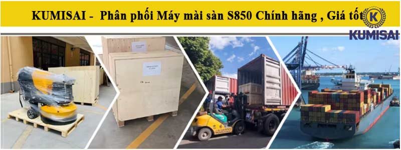 Đến Kumisai mua máy mài sàn bê tông S850 giá tốt nhất thị trường