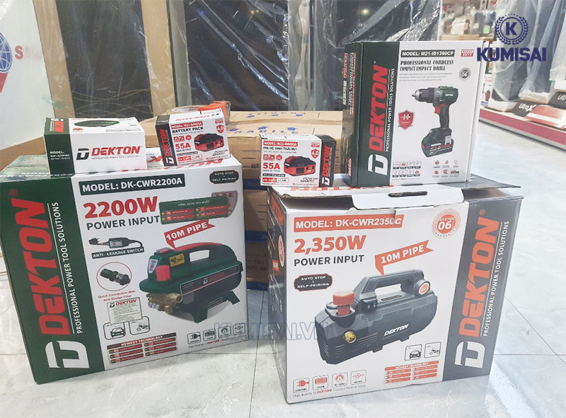 Điện máy Minh Tiến phân phối dòng máy rửa xe Dekton