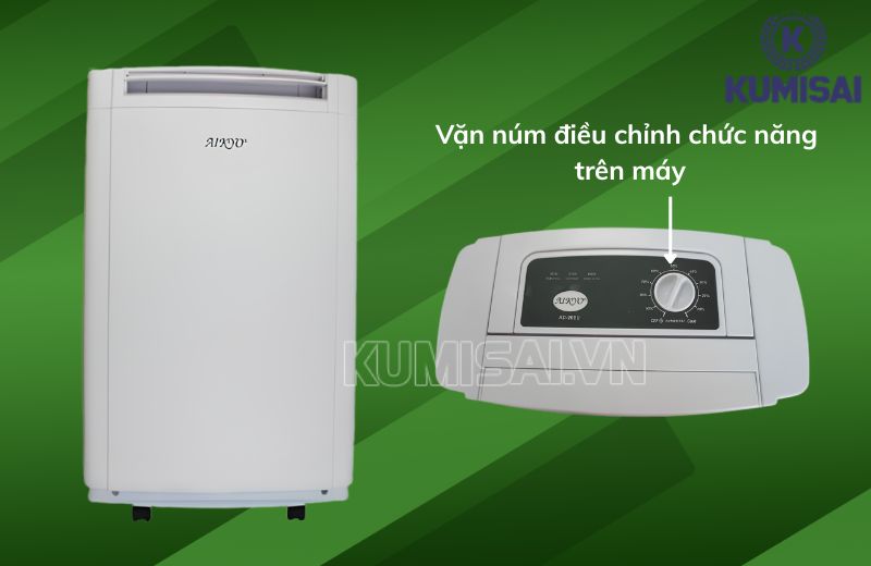 Điều chỉnh cài đặt máy thông qua núm điều khiển Điều chỉnh cài đặt máy thông qua núm điều khiển