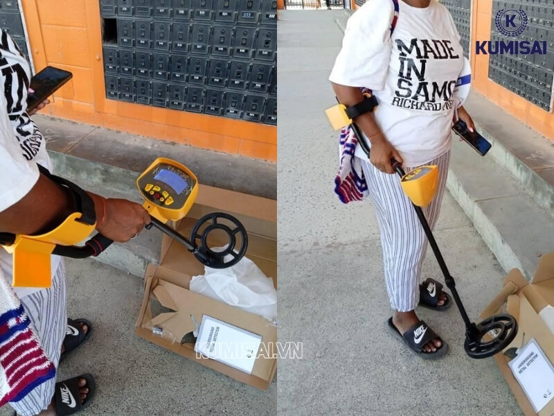 Độ nhạy của máy dò kim loại MD 3010 cao 