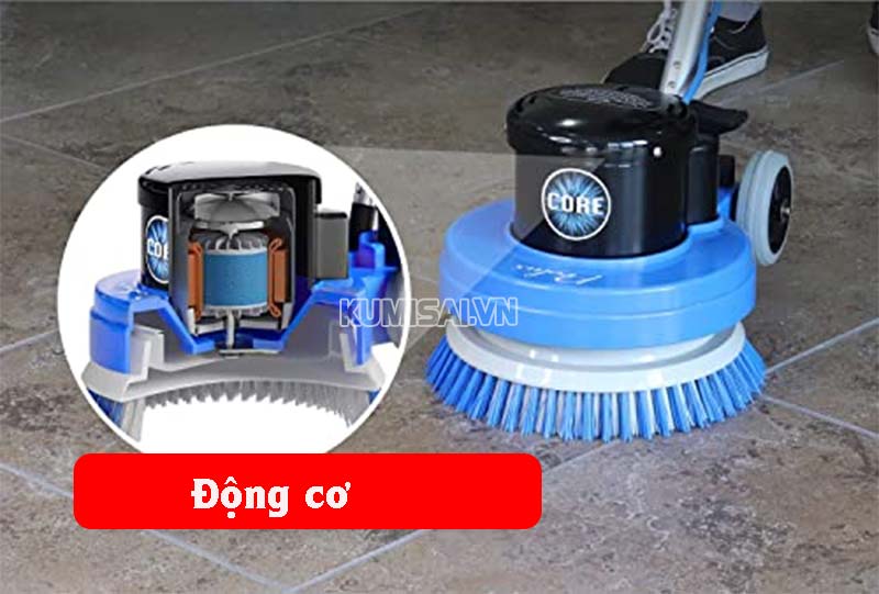 Động cơ máy đánh bóng sàn nhà xưởng