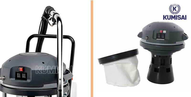 Máy hoạt động với 2 động cơ bền bỉ