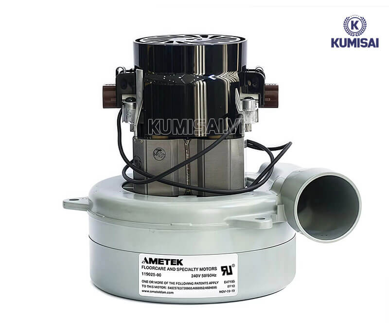 Động cơ chất lượng, phun hút cực mạnh mẽ 