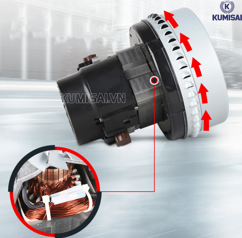 Động cơ bền bỉ, hoạt động mạnh mẽ 