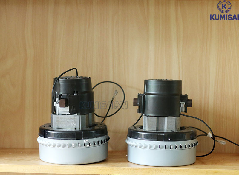 động cơ - phụ kiện của máy hút bụi công nghiệp