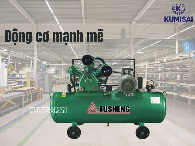 Động cơ công suất 15HP, cực kỳ mạnh mẽ