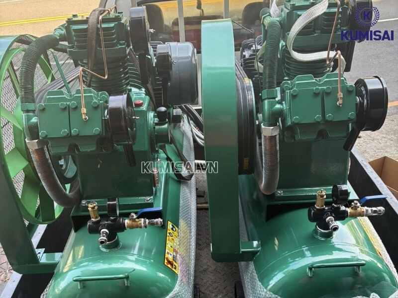 Động cơ mạnh mẽ, tạo lưu lượng khí 600 lít/phút