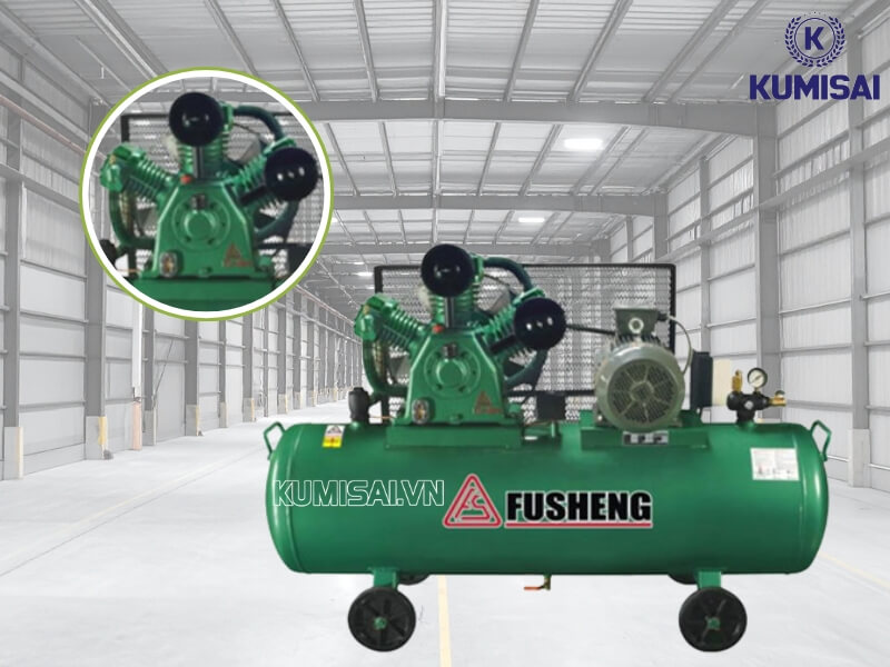 Động cơ mạnh mẽ 5Hp tạo lưu lượng khí lớn 