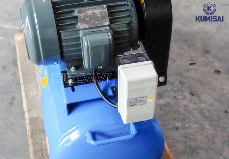Động cơ bền bỉ, hoạt động với công suất 3 Hp