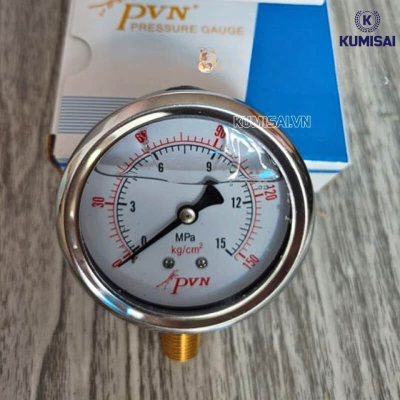 Đồng hồ đo áp suất máy khí nén PVN