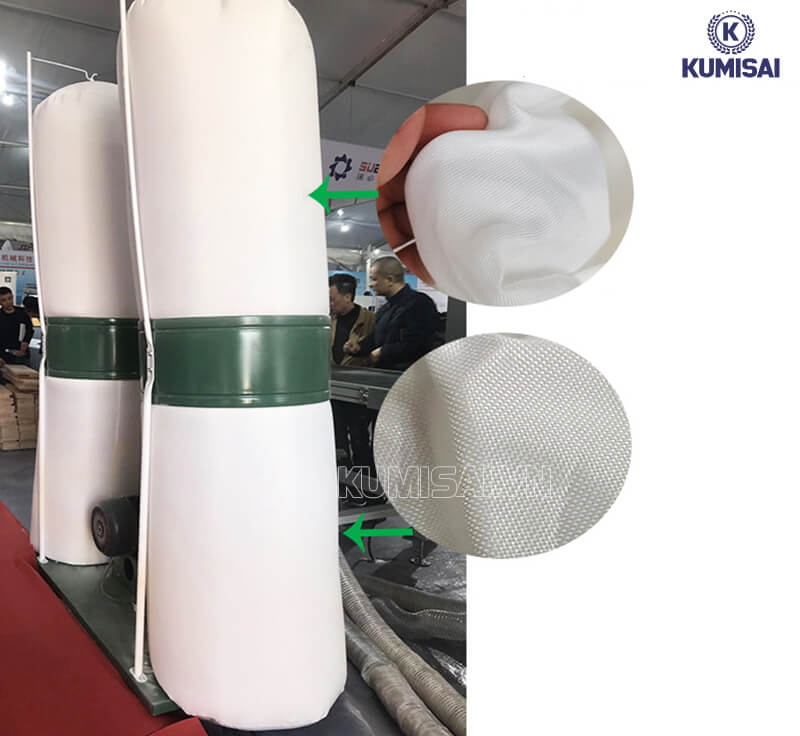 Túi vải đựng bụi bền bỉ, dung tích lớn