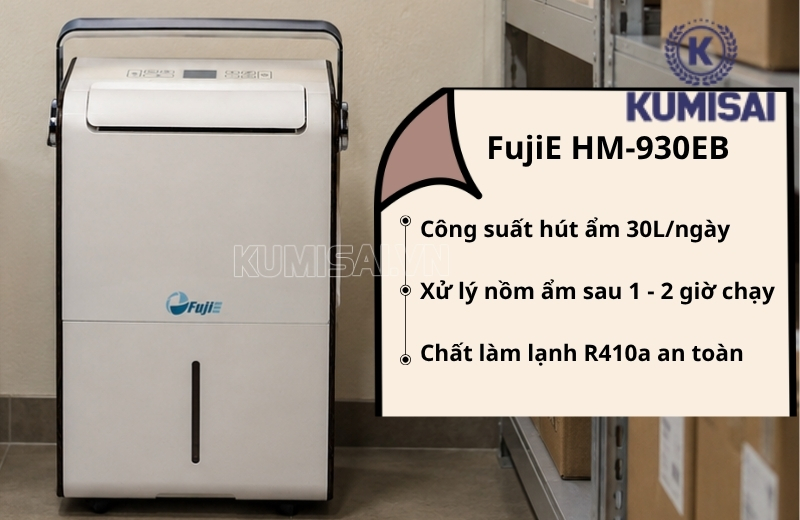 FujiE HM-930EB xử lý nhanh gọn nồm ẩm sau 1 - 2 giờ vận hành FujiE HM-930EB xử lý nhanh gọn nồm ẩm sau 1 - 2 giờ vận hành