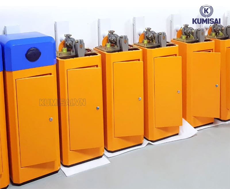 Barrier tự động 115B tại kho hàng Kumisai Việt Nam