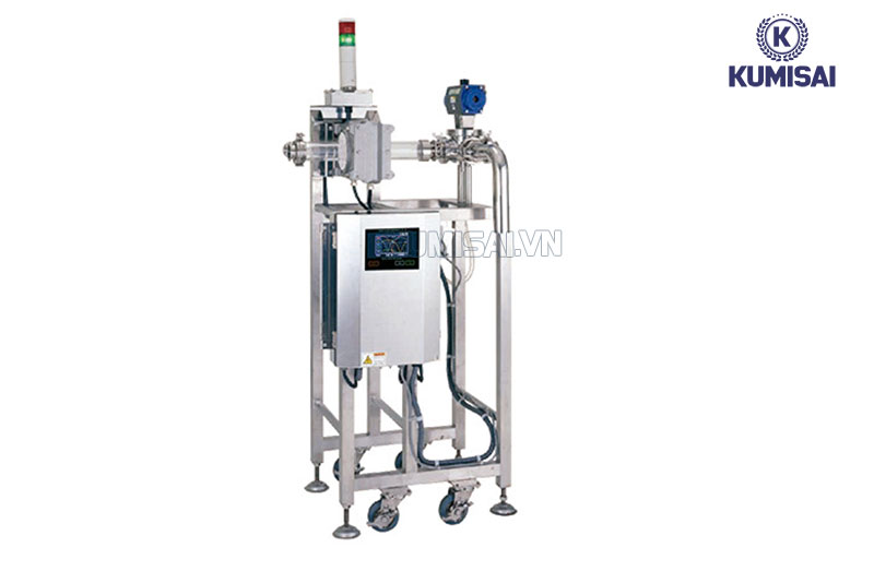 Máy dò kim loại Nissin chuyên dùng với chất nhớt, chất lỏng