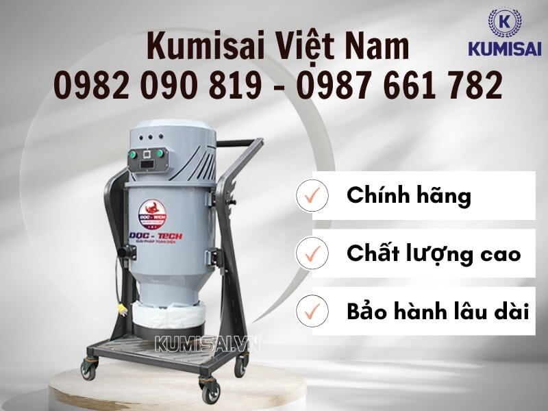 Liên hệ Kumisai Việt Nam - Phân phối máy hút bụi DQC - Tech 33L chính hãng