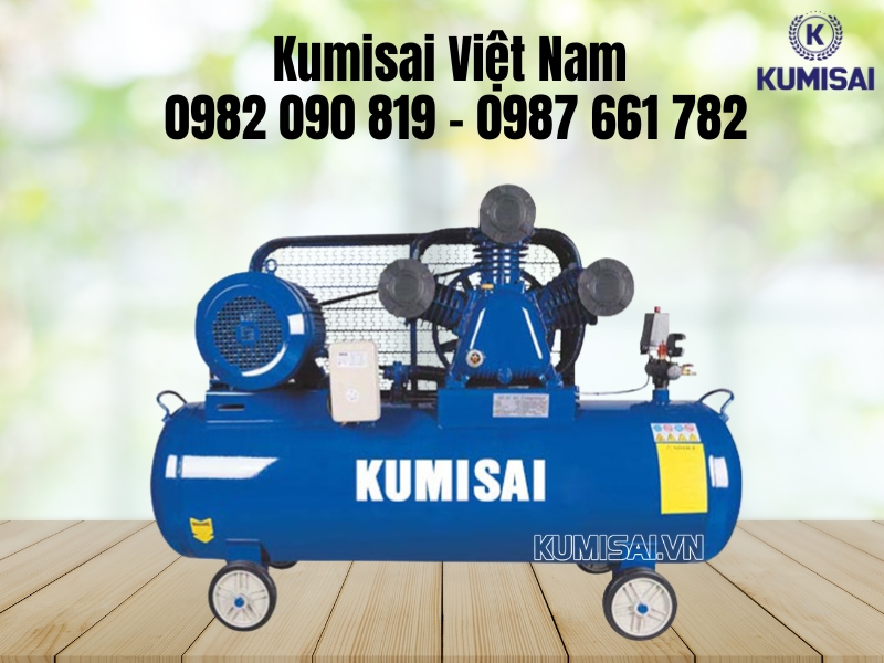 Kumisai Việt Nam - Phân phối máy nén khí Kumisai KMS-75120 chính hãng