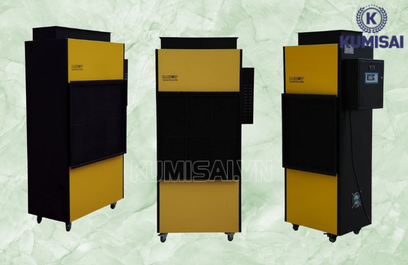 Giao diện của máy hút ẩm công nghiệp Harison HD-168DR