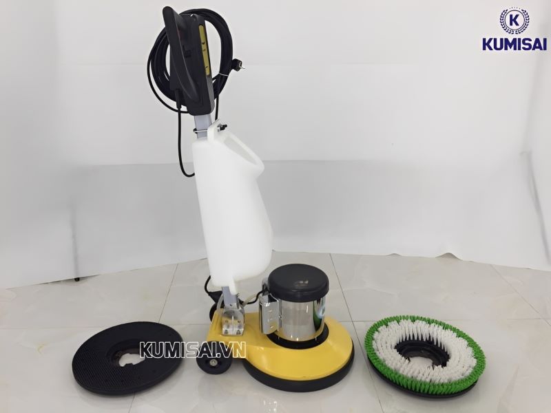 Hệ thống phụ kiện đa dạng, phù hợp cho nhiều loại mặt sàn