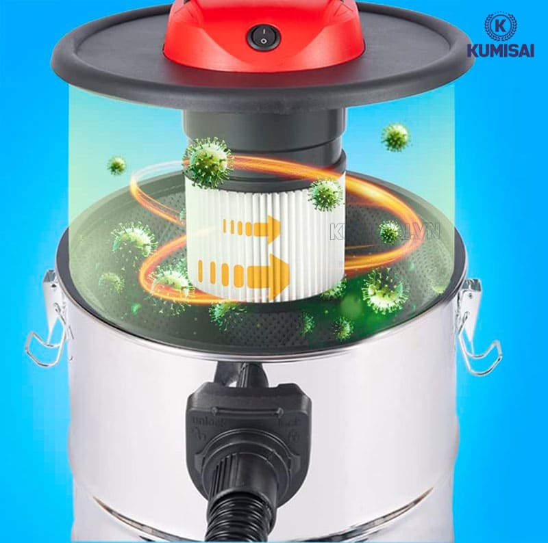 Máy trang bị bộ lọc HEPA - Lý tưởng cho các không gian yêu cầu không khí sạch