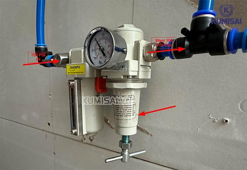 Tác dụng của bộ điều áp khí nén