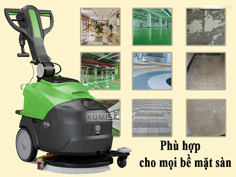 Hiệu suất chà sàn, làm sạch tuyệt vời