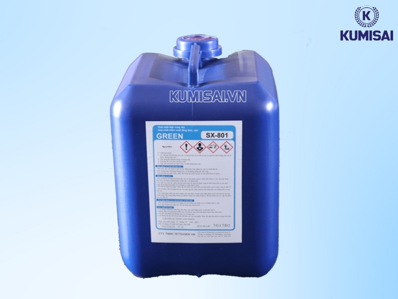 Hóa chất Green SX801 giúp loại bỏ rong, rêu