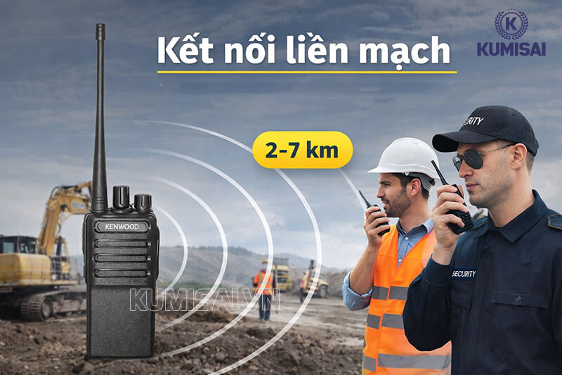 Liên lạc mạnh mẽ trên phạm vi rộng lớn 