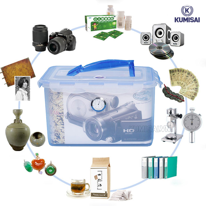 Hộp chống ẩm Nikatei H02 (18L) ứng dụng đa dạng