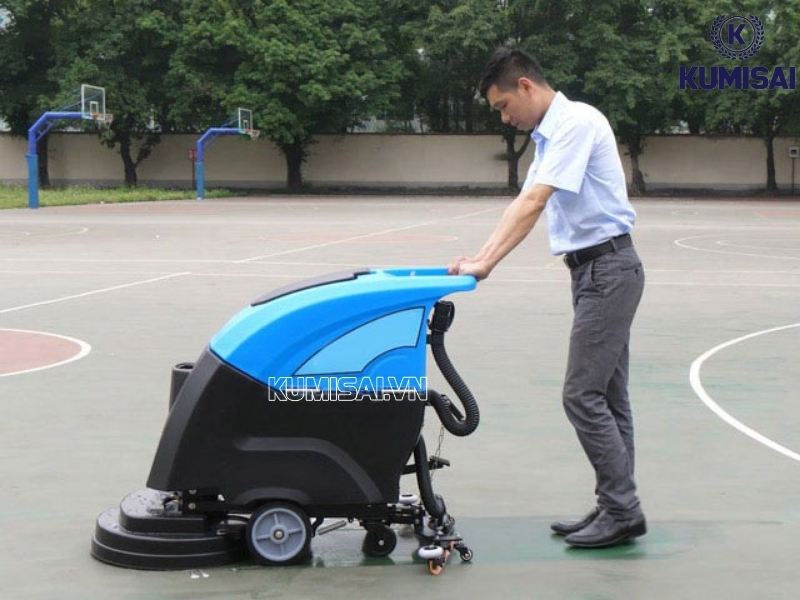 Hướng dẫn các bước cách sử dụng máy chà sàn liên hợp