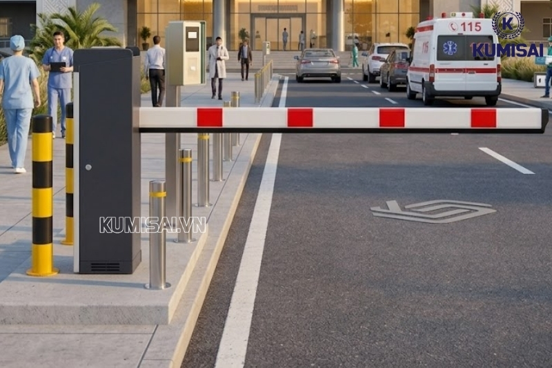 Hướng dẫn cách lắp đặt cổng barie Zkteco PB1010L/R chuẩn xác