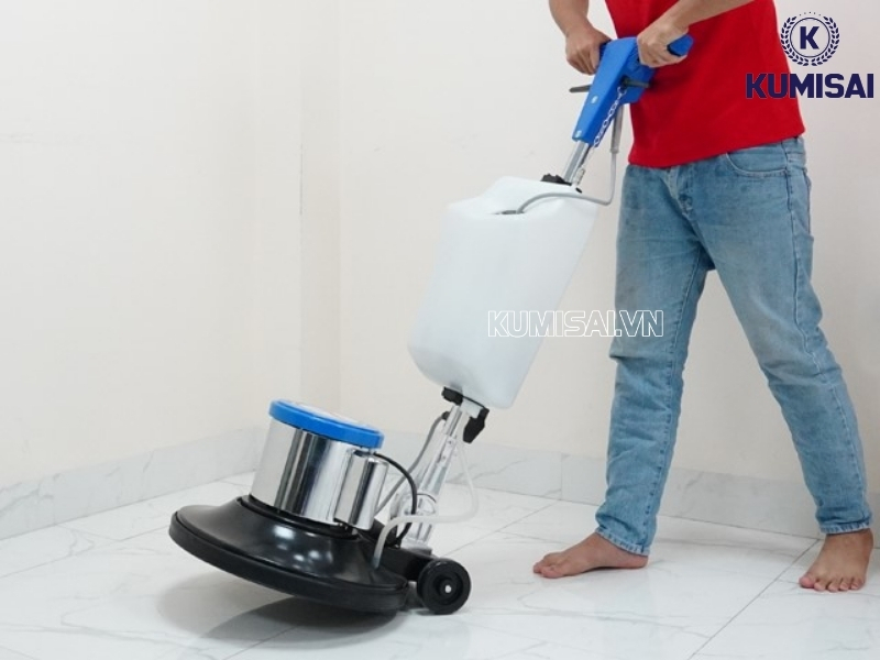 Hướng dẫn người mới cách sử dụng máy chà sàn đơn