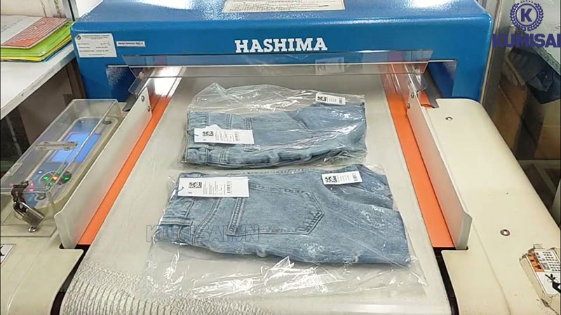 Hướng dẫn sử dụng máy dò kim loại Hashima trong kiểm tra - sản xuất