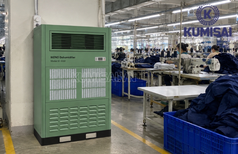 IKENO ID-3000 phòng ngừa nấm mốc sinh sôi, bảo toàn hàng hóa hiệu quả