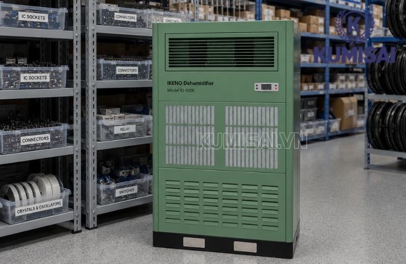 IKENO ID-3000 phù hợp với môi trường công nghiệp nhiều bụi, ẩm cao