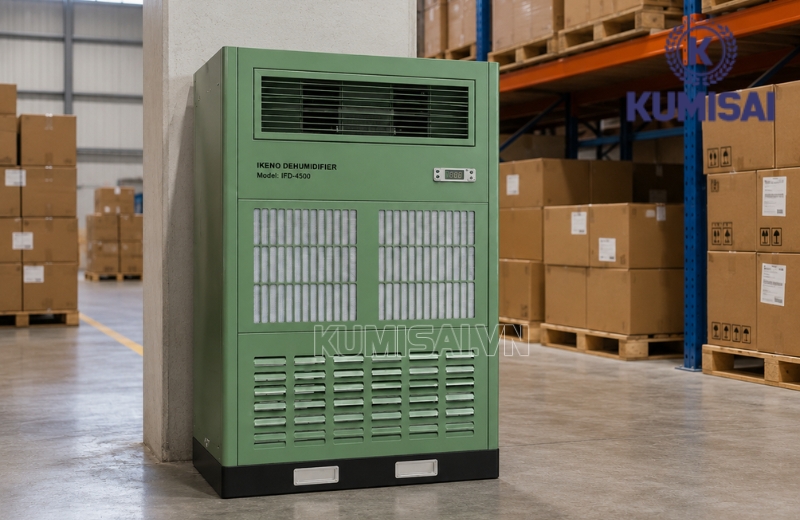 IKENO IFD-4500 hạn chế nguy cơ nấm mốc, giúp bảo quản hàng hóa tốt hơn