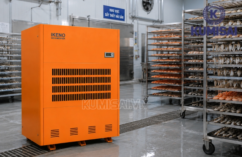 IKENO IRD-4500S phù hợp với hệ thống sấy công nghiệp