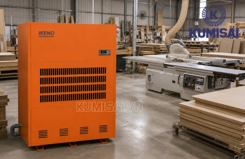 IKENO IRD-6000S sở hữu lưu lượng gió lớn