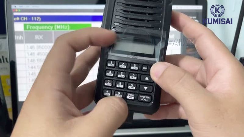 Icom IC-V86 nhiều kênh liên lạc