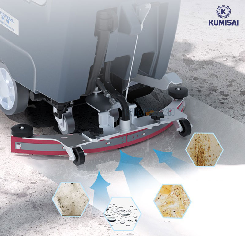 Khả năng làm sạch các vết bẩn cứng đầu