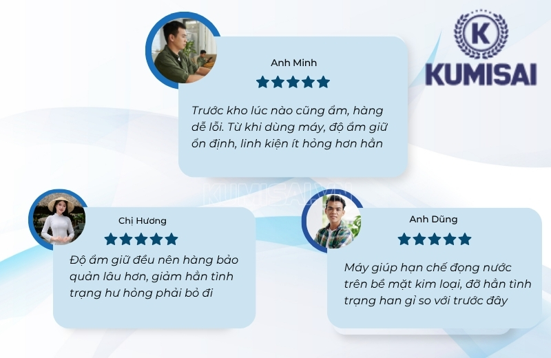 Khách hàng nói gì về Kumisai KMS-480LD