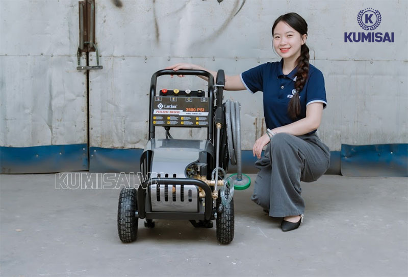 Trải nghiệm của khách hàng về máy rửa xe Lutian 2600PSI 15M26-3.7S2