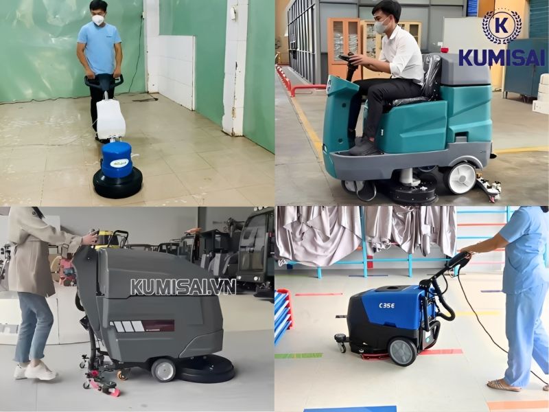 Khám phá ứng dụng của máy vệ sinh công nghiệp