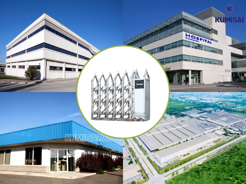 Khám phá ứng dụng nổi bật của cổng xếp inox TC-J8928