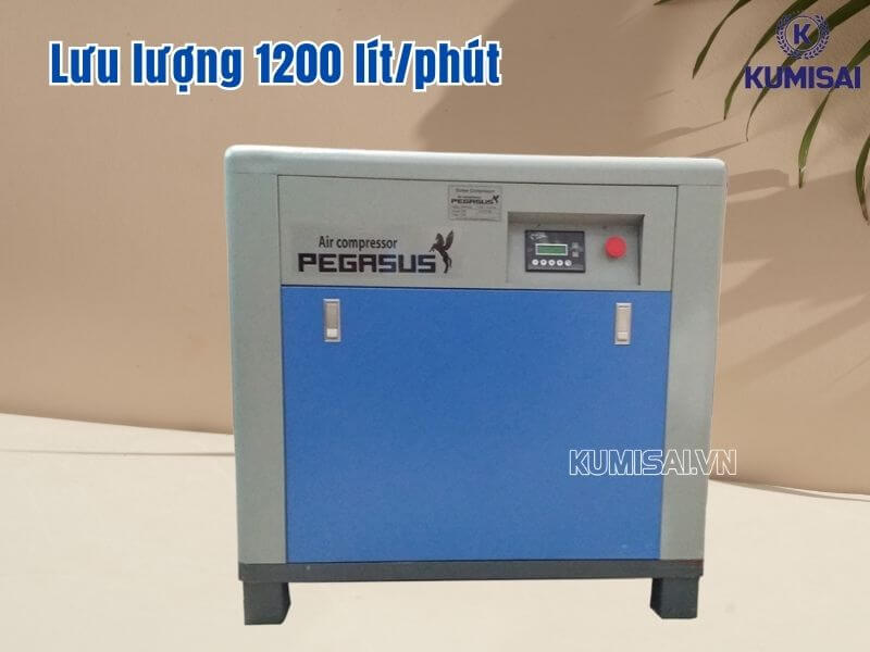 Lưu lượng khí lớn 1200 lít/phút