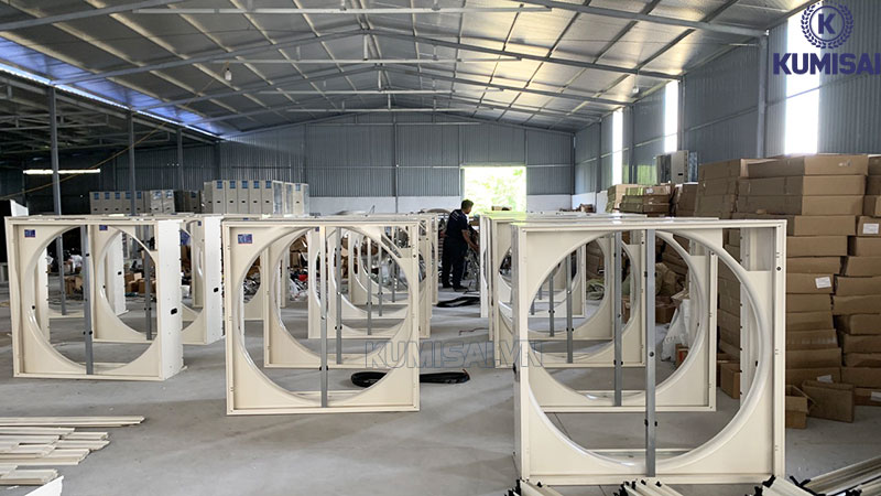 Khung quạt hút bụi công nghiệp