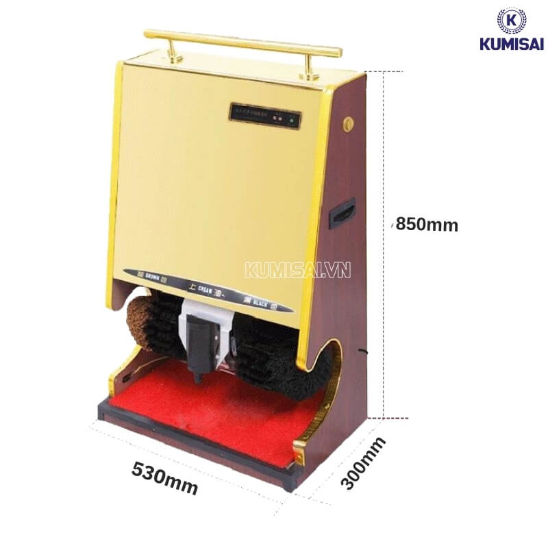 Kích thước máy đánh giày Sakura SKR S1