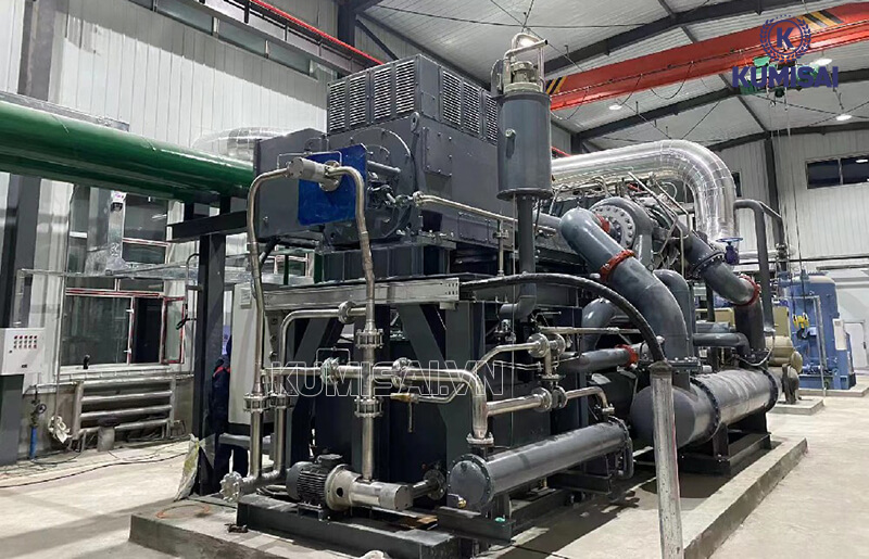 Máy nén khí ly tâm cồng kềnh, kích thước lớn