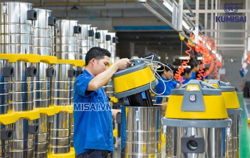 Chất lượng máy hút bụi công nghiệp ở bắc giang