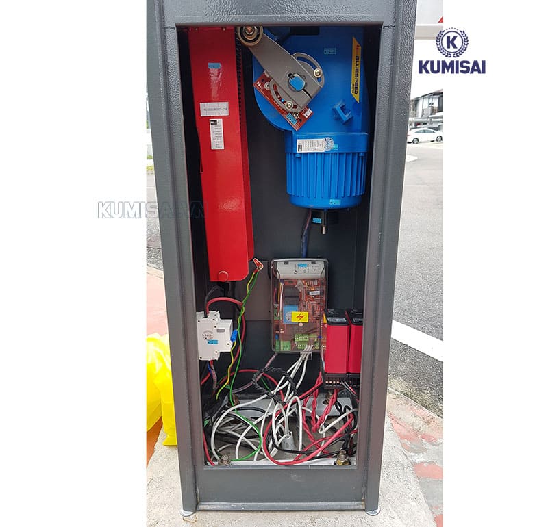 Kiểm tra kỹ các bộ phận barrier FJC-D618B