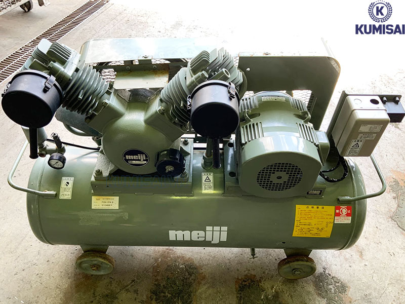 Kiểm tra chất lượng máy nén khí Meiji trước khi mua và sử dụng